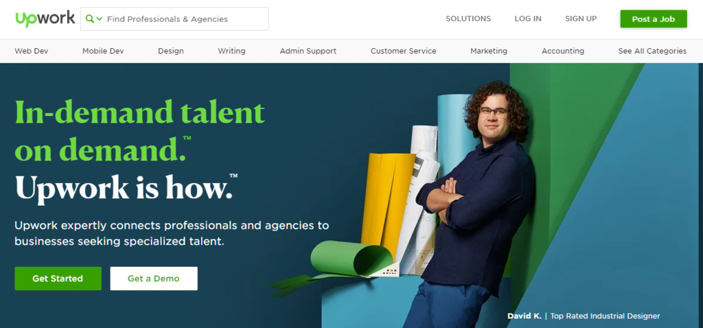 Upwork est l'une des meilleures plateformes de freelance à l'heure actuelle.