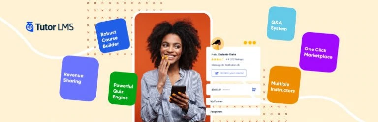 Bannière du plugin WordPress LMS Tutor LMS