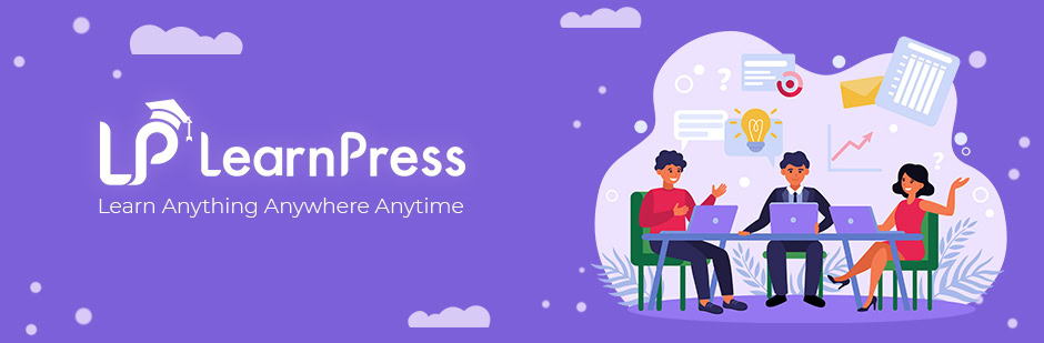 Bannière du plugin WordPress LMS LearnPress