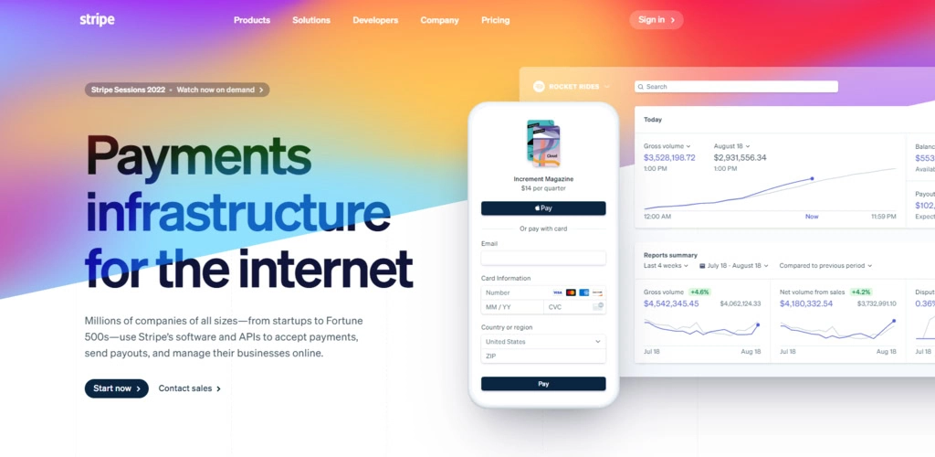 Stripe, une des meilleures passerelles de paiement pour les transactions en ligne
