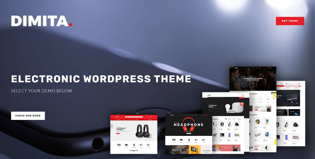 Dimita, un thème WooCommerce WordPress