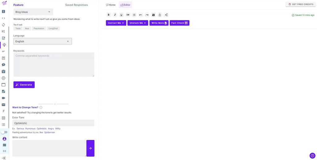 L'interface utilisateur de LongShot