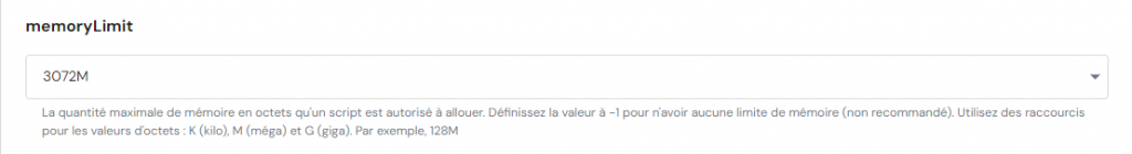 Augmenter la limite de PHP de WordPress via hPanel