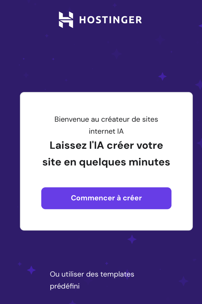 Commencer à créer avec l'IA sur l'éditeur mobile 