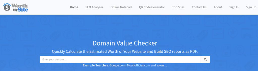 Domain Value Checker, un outil d'évaluation de domaine gratuit