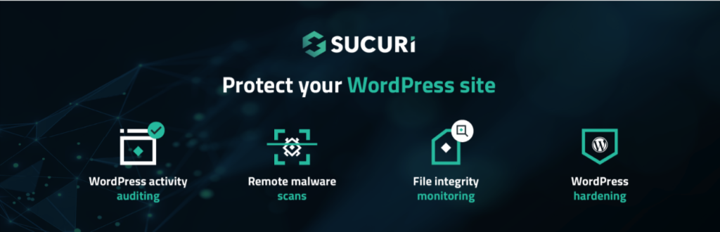 Bannière du plugin Sucuri Security