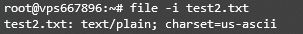 Afficher le type MIME d'un fichier à l'aide de la commande Linux file sur Terminal