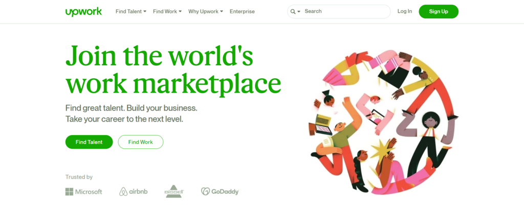 upwork, une plateforme freelance