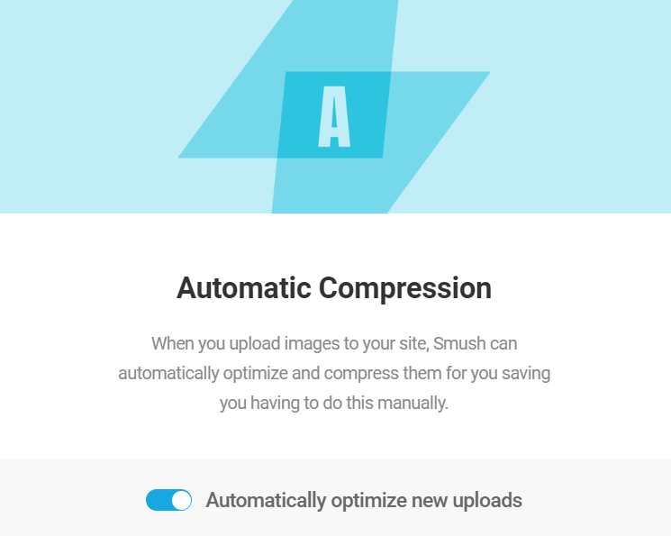 L'option d'optimisation automatique des images de Smush 