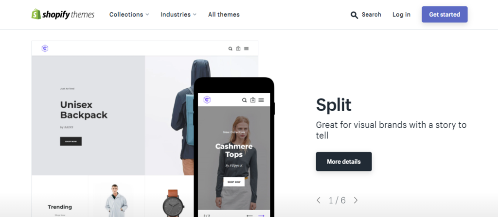 thèmes de Shopify