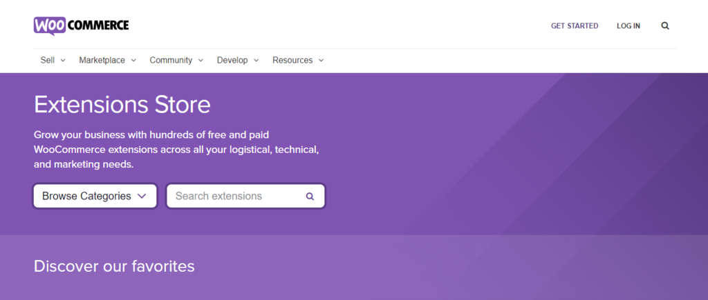 La boutique d'extensions WooCommerce.