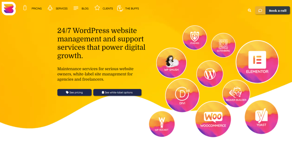 WPBuffs, un fournisseur de services de gestion de sites Web WordPress
