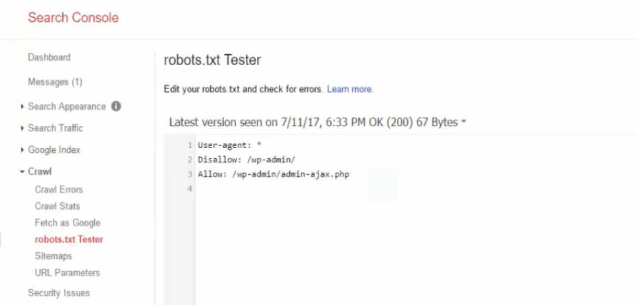 fichier robots.txt testeur