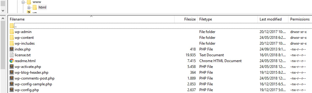 fichier virtuel robots.txt sur le système de fichiers wordpress 