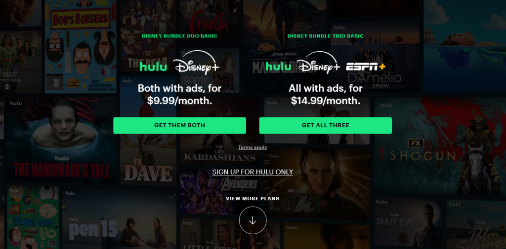 Plans d'abonnement et avantages de Hulu 