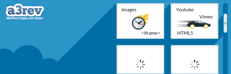 Bannière du plugin WordPress a3 Lazy Load 